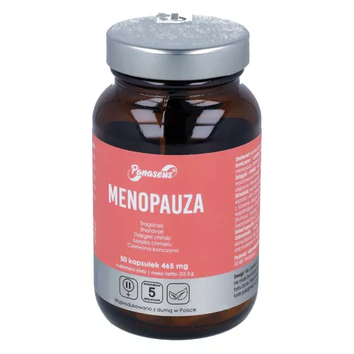 Panaseus Menopauza, 50 kapsułek