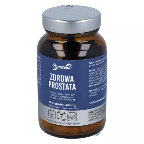 Panaseus Zdrowa prostata, 50 kapsułek
