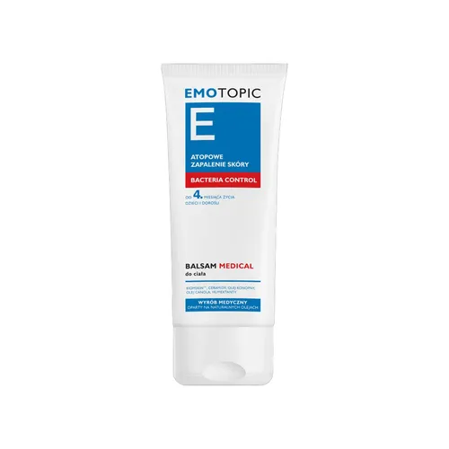 EMOTOPIC E Bacteria Control - balsam MEDICAL do ciała, 200 ml