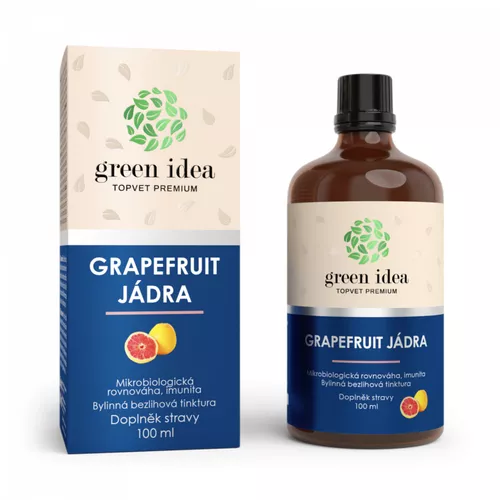 Green Idea Pestki grejpfruta, krople bezalkoholowe, 100 ml