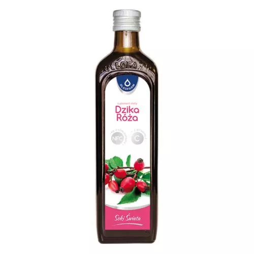 OLEOFARM - sok z dzikiej róży z witaminą C, 490 ml