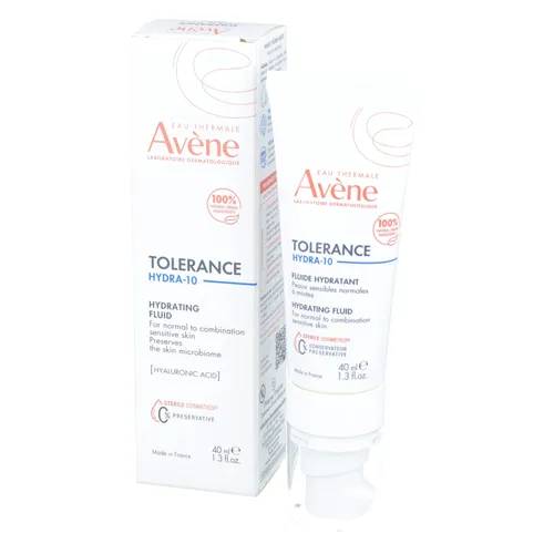 Avene Eau Thermal - Tolerance Hydra-10, fluid nawilżający, 40 ml