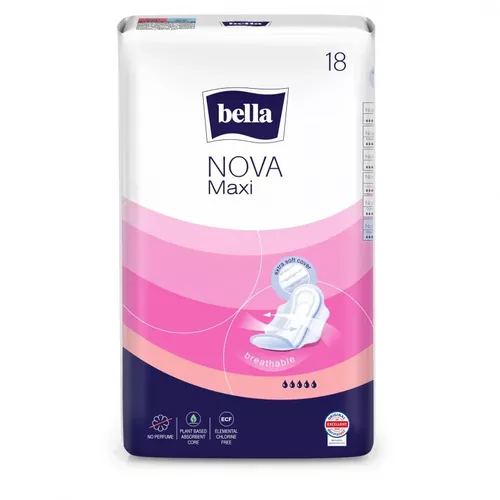 Bella - Nova Maxi, podpaski, 18 sztuk