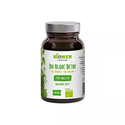 Biowen Bio Algae Detox, 240 tabletek