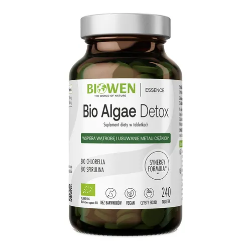 Biowen Bio Algae Detox, 240 tabletek