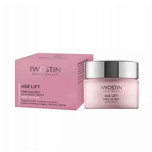 IWOSTIN Age Lift - przeciwzmarszczkowy krem na noc do skóry suchej 40+, 50 ml