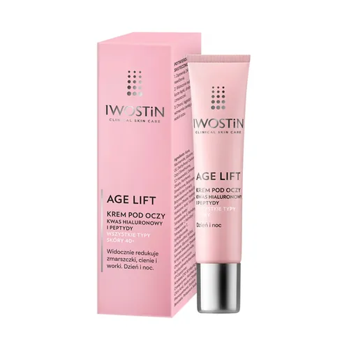 IWOSTIN Age Lift - przeciwzmarszczkowy krem pod oczy na dzień i na noc, 15 ml