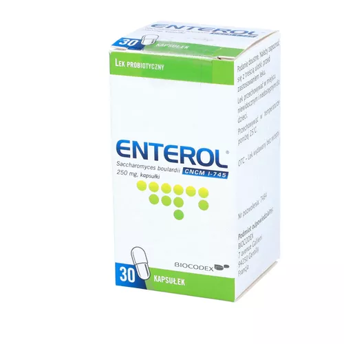 Enterol 250 mg, 30 kapsułek