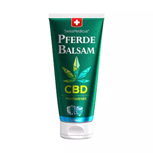 Swiss Medicus PferdeBalsam - chłodząca maść końska z CBD, 200 ml