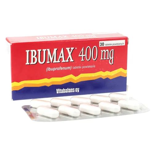 Ibumax 400 mg, 30 tabletek
