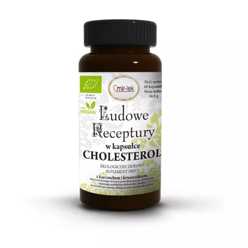 Ludowe Receptury Cholesterol, 60 kapsułek