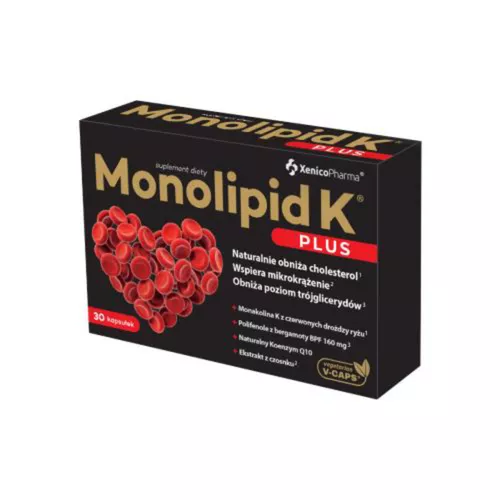 Monolipid K Plus, 30 kapsułek