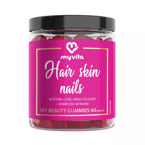 MyVita Hair Nails Skin, 60 żelków