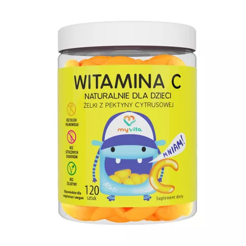 MyVita Witamina C dla dzieci, 120 żelków