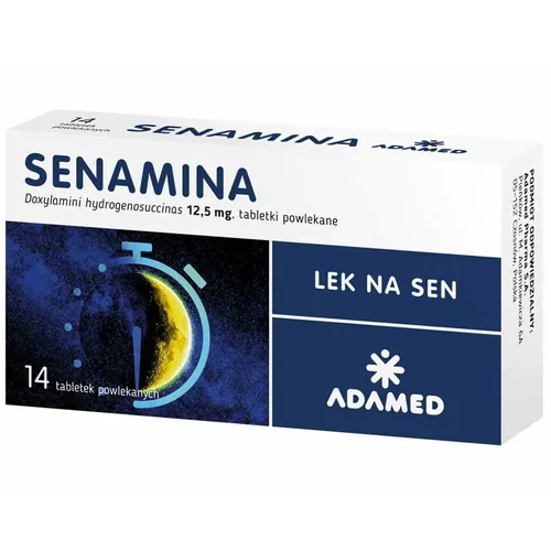 Senamina 12,5 mg, 14 tabletek powlekanych