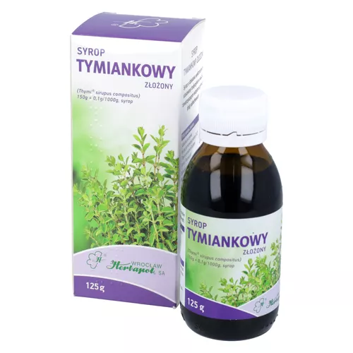 Syrop tymiankowy złożony (150 g + 0,1 g)/1000 g, 125 g