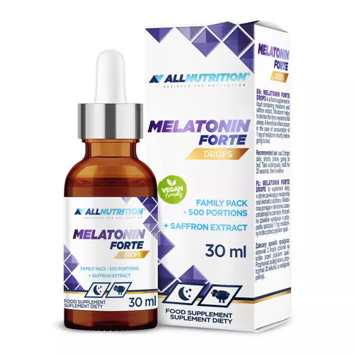 ALLNUTRITION Melatonin Forte, kropelki, 30 ml