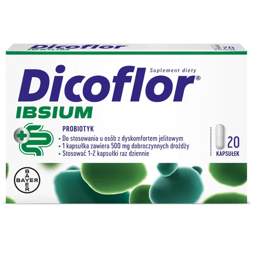 Dicoflor Ibsium, 20 kapsułek