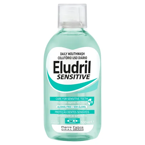 Eludril SENSITIVE - płyn do płukania jamy ustnej, 500 ml