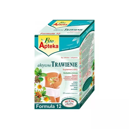 Malwa Aktywne Trawienie, Formuła 12, 20 torebek