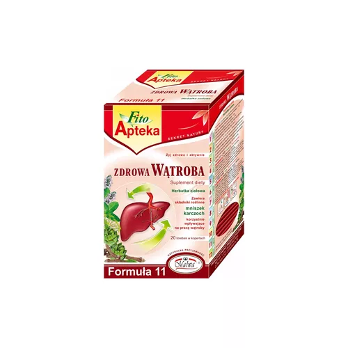 Malwa Zdrowa Wątroba, Formuła 11, zioła, 20 torebek