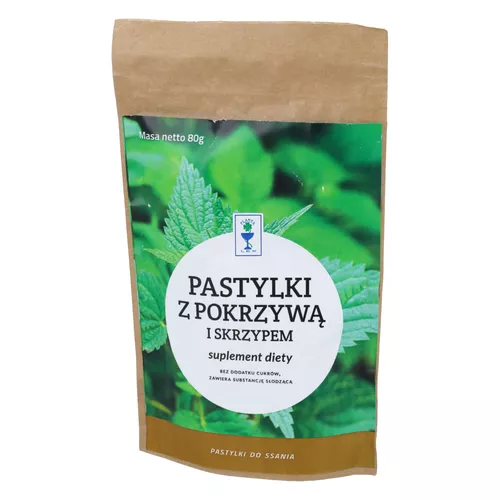 Planta Pastylki z pokrzywą i skrzypem, 80 g