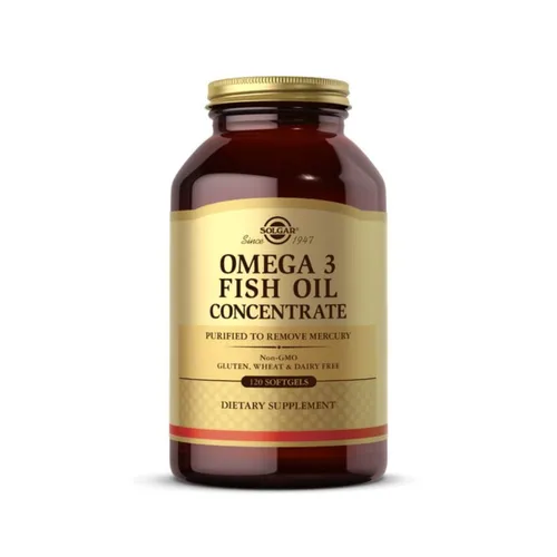 Solgar Omega 3 Koncentrat oleju z ryb, 120 kapsułek