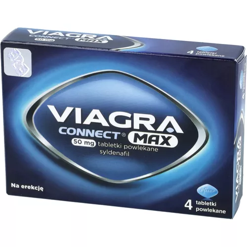 Viagra Connect Max 50 mg, 4 tabletki