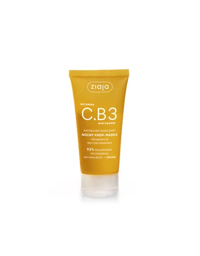Ziaja witamina C.B3 - nocny krem-maska, 50 ml