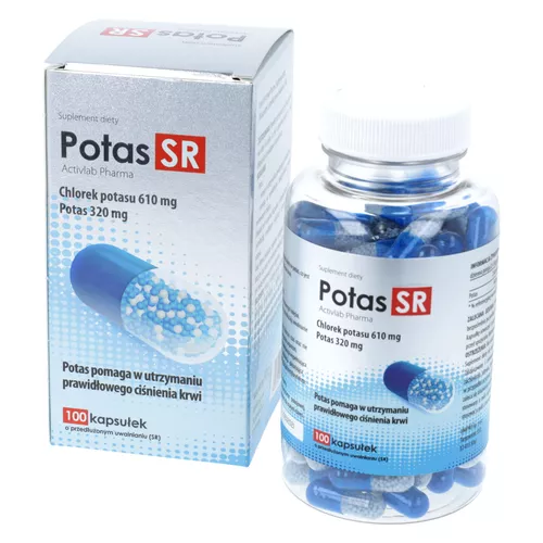 Activlab Potas SR, 100 kapsułek