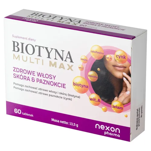 Biotyna Multi Max, 60 tabletek