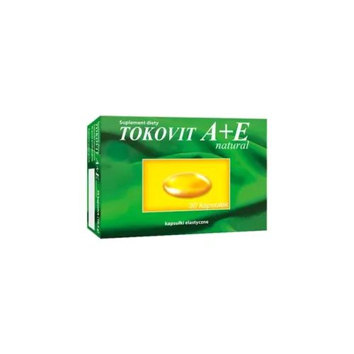 Tokovit A+ E natural, 30 kapsułek