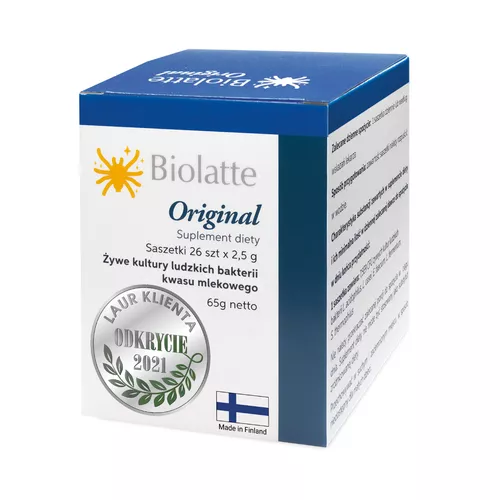 Biolatte Original, 26 saszetek x 2,5 g