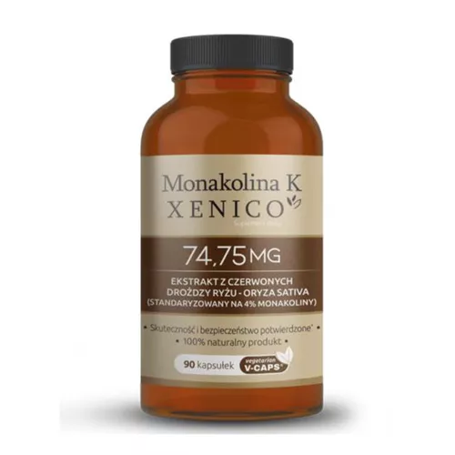 Monakolina K Xenico, 90 kapsułek