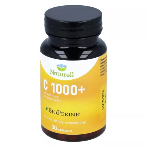 NATURELL Witamina C 1000+, 30 kapsułek