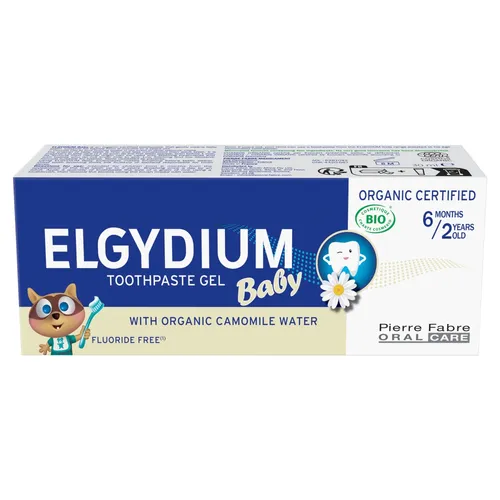 Elgydium Baby pasta do zębów w żelu dla dzieci od 6 miesięcy do 2 lat, 30 ml