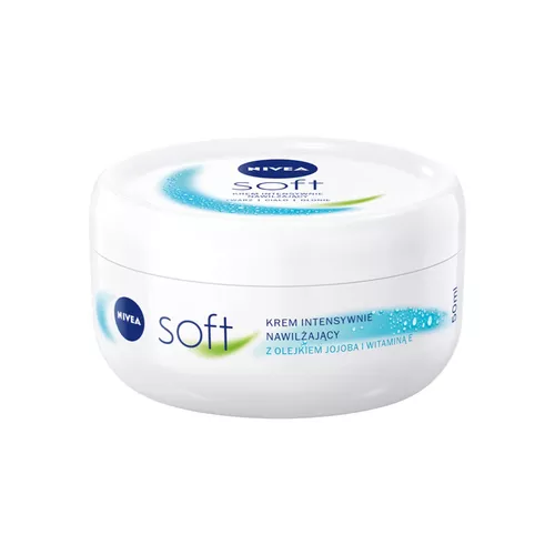 Nivea Soft - krem intensywnie nawilżający do twarzy i ciała, 50 ml