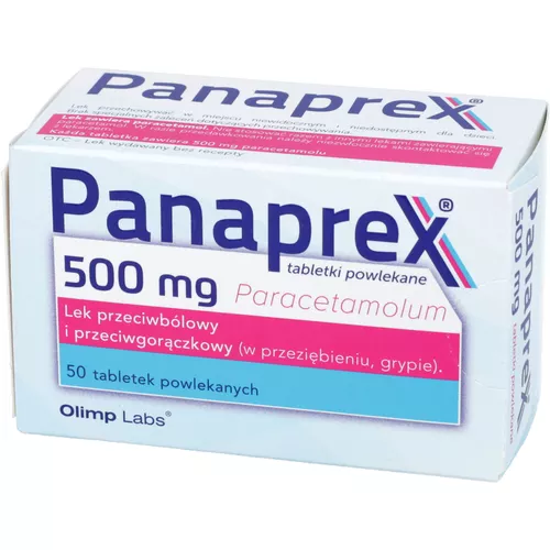 Panaprex 500 mg, 50 tabletek powlekanych