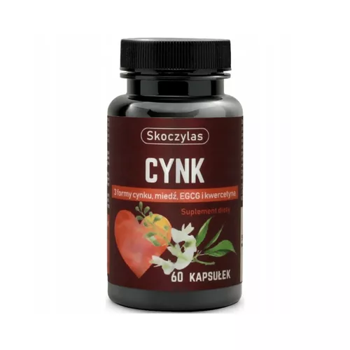 Skoczylas Cynk, 60 kapsułek