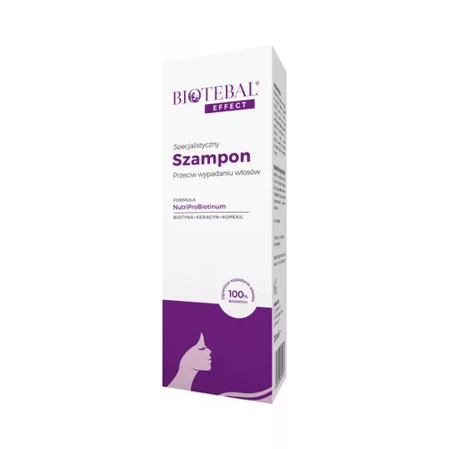 BIOTEBAL EFFECT - szampon do włosów przerzedzających się, 200 ml