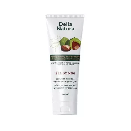 Della Natura - kasztanowy żel do nóg, 200 ml
