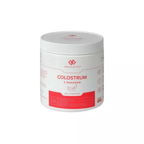 Genactiv Colostrum z bananem, 200 g