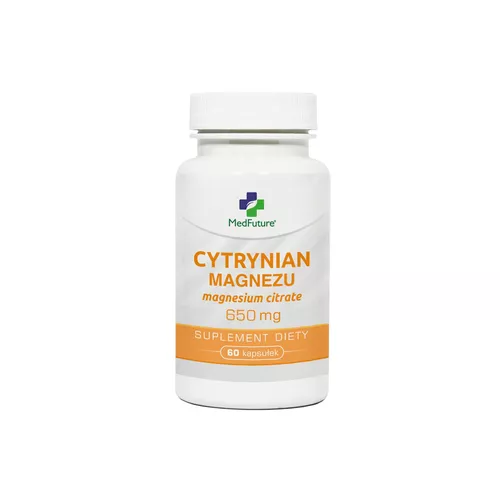 MedFuture Cytrynian magnezu, 60 kapsułek