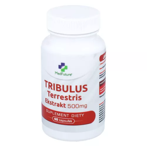 MedFuture Tribulus terrestris ekstrakt 500 mg, 60 kapsułki