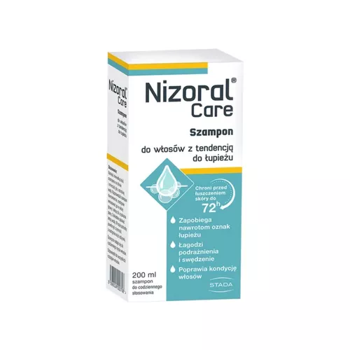 Nizoral Care - szampon do włosów z tendencją do łupieżu, 200 ml