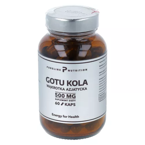 Pureline Nutrition Gotu kola, 60 kapsułek