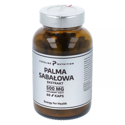 Pureline Nutrition Palma sabałowa, 60 kapsułek