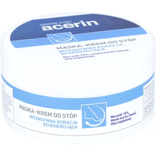 Acerin - maska-krem do stóp, intensywna kuracja regenerująca, 125 ml