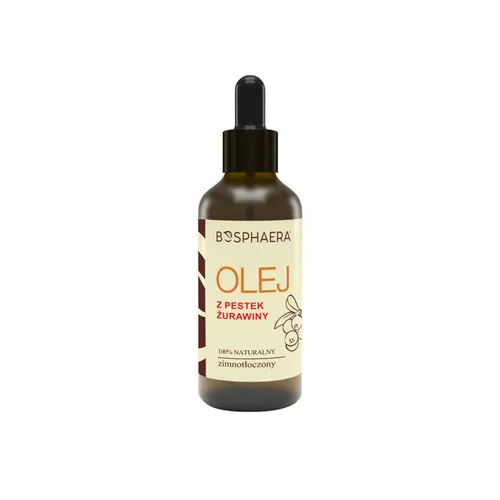 BOSPHAERA - Olej z pestek żurawiny, łagodzi uczucie świądu, 50 ml
