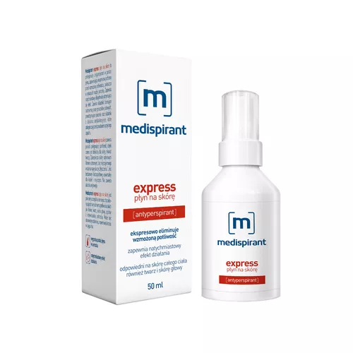 Medispirant Express, antyperspirant w płynie na skórę, 50 ml